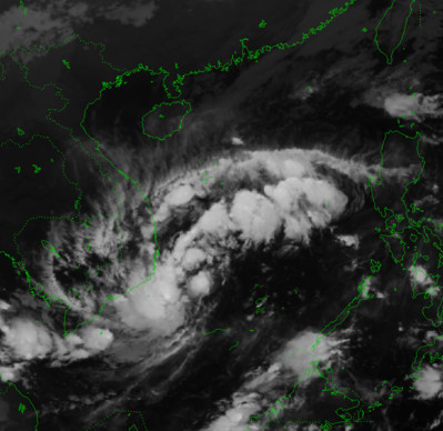 Áp thấp nhiệt đới tiến gần các tỉnh từ Khánh Hoà đến Bình Thuận