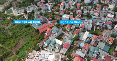 Những khu đất sắp thu hồi để mở đường ở phường Cự Khối, Long Biên, Hà Nội (phần 1)