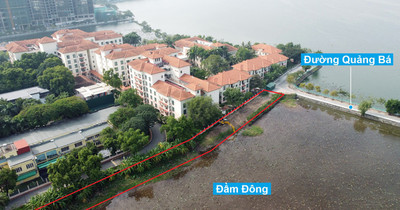 Những khu đất sắp thu hồi để mở đường ở quận Tây Hồ, Hà Nội (phần 4)