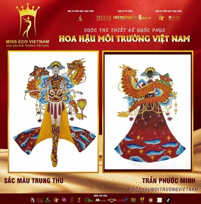 Tác phẩm dự thi thiết kế Quốc phục dành cho đại diện Việt Nam tại Miss Eco (bài 26)