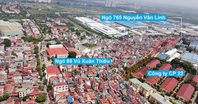 Những khu đất sắp thu hồi để mở đường ở phường Sài Đồng, Long Biên, Hà Nội (phần 2)