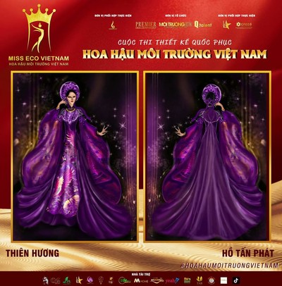 Tác phẩm dự thi thiết kế Quốc phục dành cho đại diện Việt Nam tại Miss Eco (bài 29)