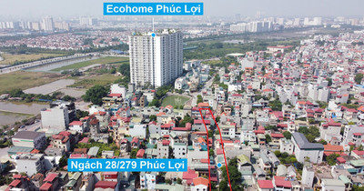 Những khu đất sắp thu hồi để mở đường ở phường Phúc Lợi, Long Biên, Hà Nội (phần 2)