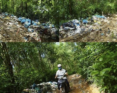 Quảng Ngãi: Người dân khốn khổ vì bãi tập kết rác quá tải gây ô nhiễm