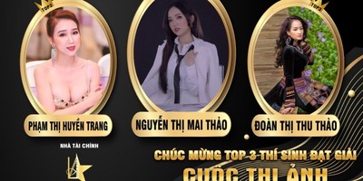 Công bố top 3 cuộc thi ảnh “Hoa hậu Môi trường Việt Nam 2021” khối Doanh nhân-Văn phòng