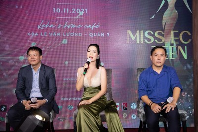 NSƯT Trịnh Kim Chi cùng dàn nghệ sĩ danh tiếng dự buổi gặp gỡ báo chí và thí sinh Miss Eco Teen