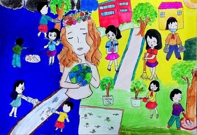 Vì môi trường tương lai 2021: Trường Tiểu học Nguyễn Văn Trỗi (Quảng Nam)