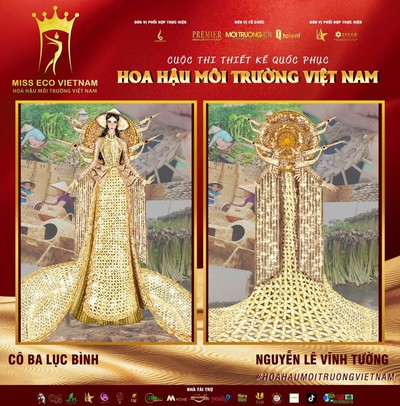 Tác phẩm dự thi thiết kế Quốc phục dành cho đại diện Việt Nam tại Miss Eco (bài 41)