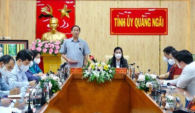 Quảng Ngãi: Phó Chủ tịch Quốc hội tiếp xúc cử tri huyện Sơn Hà