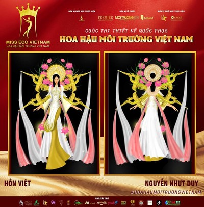 Tác phẩm dự thi thiết kế Quốc phục dành cho đại diện Việt Nam tại Miss Eco (bài 45)