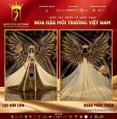 Tác phẩm dự thi thiết kế Quốc phục dành cho đại diện Việt Nam tại Miss Eco (bài 58)