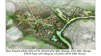 Bắc Giang duyệt quy hoạch khu đô thị hơn 100ha