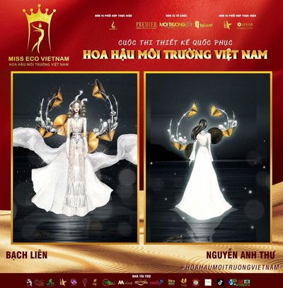 Tác phẩm dự thi thiết kế Quốc phục dành cho đại diện Việt Nam tại Miss Eco (bài 62)