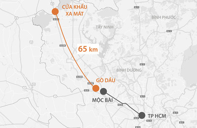 Tây Ninh kiến nghị sớm làm cao tốc Gò Dầu - Xa Mát
