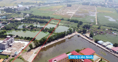 Những khu đất sắp thu hồi để mở đường ở xã Liên Ninh, Thanh Trì, Hà Nội (phần 4)