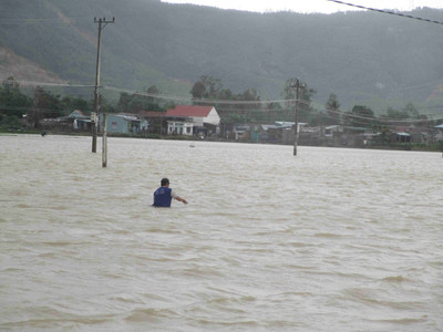 Bình Định khắc phục hậu quả thiệt hại do mưa lũ