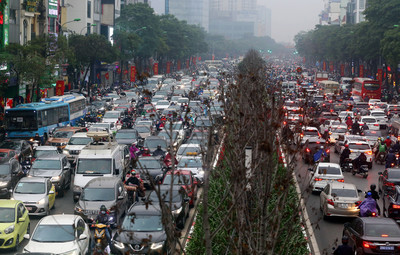 Hà Nội sẽ chi hơn 1.8600 tỷ đồng nhằm giảm ùn tắc giao thông