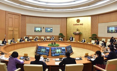 Thủ tướng Phạm Minh Chính họp trực tuyến với Ban Chỉ đạo phòng, chống dịch Covid 63 tỉnh, thành phố