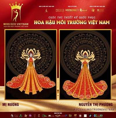 Tác phẩm dự thi thiết kế Quốc phục dành cho đại diện Việt Nam tại Miss Eco (bài 73)
