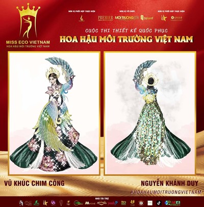 Tác phẩm dự thi thiết kế Quốc phục dành cho đại diện Việt Nam tại Miss Eco (bài 74)
