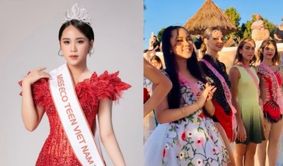Bella Vũ Huyền Diệu vào Top 10 phần thi tài năng tại “Miss Eco Teen International”