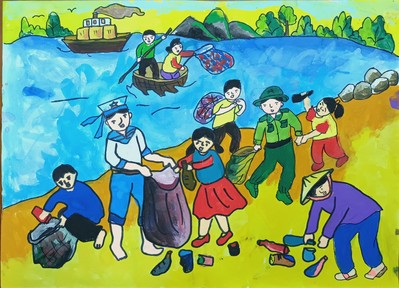 Vì môi trường tương lai 2021: Trường Tiểu học An Xuân (Ninh Thuận)