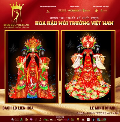 Tác phẩm dự thi thiết kế Quốc phục dành cho đại diện Việt Nam tại Miss Eco (bài 78)