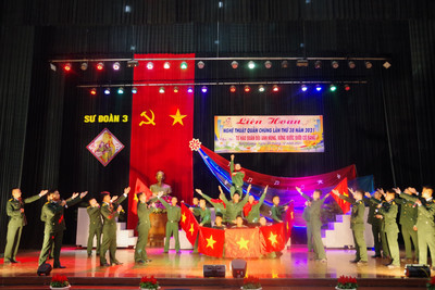 Sư đoàn 3 (Quân khu 1): Tổ chức kỷ niệm 77 năm Ngày thành lập Quân đội nhân dân Việt Nam