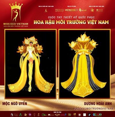 Tác phẩm dự thi thiết kế Quốc phục dành cho đại diện Việt Nam tại Miss Eco (bài 81)