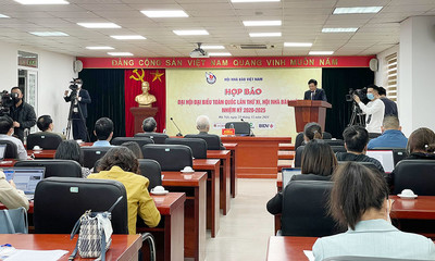 Họp báo về Đại hội đại biểu toàn quốc lần thứ XI Hội Nhà báo Việt Nam nhiệm kỳ 2020-2025