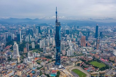 Chiêm ngưỡng tòa tháp cao thứ hai thế giới mới tại Malaysia