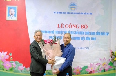 Nhà báo Nguyễn Nam Thắng giữ chức Tổng Biên tập Tạp chí Doanh nghiệp và Thương hiệu nông thôn 