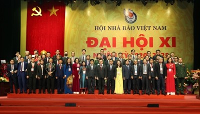 Ra mắt Ban Chấp hành khóa XI Hội Nhà báo Việt Nam