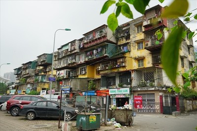 Hoàn thành lập quy hoạch cải tạo chung cư cũ Hà Nội trong 2022