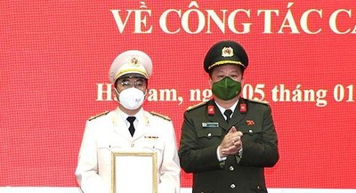 Thượng tá Đỗ Hoài Nam giữ chức Phó Giám đốc Công an tỉnh Hà Nam