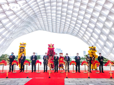 Đà Nẵng khánh thành Công trình Vườn tượng APEC mở rộng