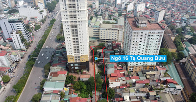 Những khu đất sắp thu hồi để mở đường ở quận Hai Bà Trưng, Hà Nội (phần 2)