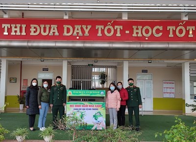 Tiểu đoàn 20 (Bộ tư lệnh Thủ đô Hà Nội) lan tỏa thông điệp bảo vệ môi trường