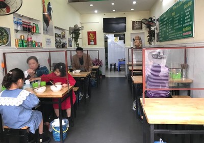 Hà Nội: 3 quận trung tâm cho bán hàng quán ăn uống tại chỗ