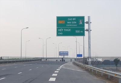 Chuẩn bị thông xe cao tốc Bắc - Nam đoạn Cao Bồ - Mai Sơn