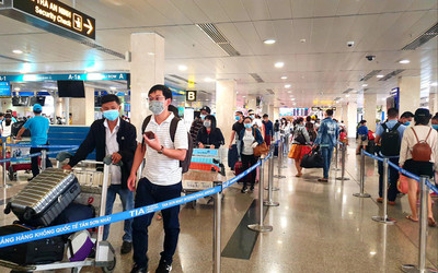 Hướng dẫn hành khách di chuyển trong dịp tết tại sân bay Tân Sơn Nhất