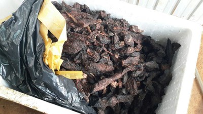 ĐắK Nông : Bắt quả tang cơ sở chế biến thịt lợn nái thành thịt nai khô