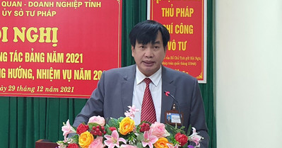 Phó Giám đốc Sở Tư pháp tỉnh Hà Giang Trần Hải Dương tử vong tại cơ quan
