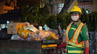 Tết "bám đường" của những công nhân vệ sinh môi trường