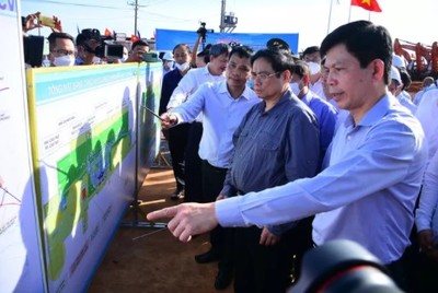 Thủ tướng Phạm Minh Chính kiểm tra Dự án Cảng hàng không quốc tế Long Thành