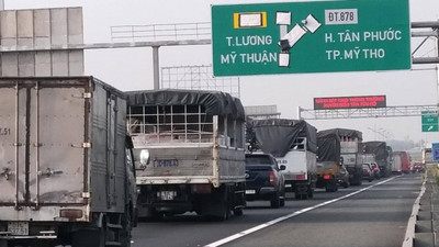 Cao tốc Trung Lương - Mỹ Thuận dừng vận hành từ 0 giờ ngày 11/2