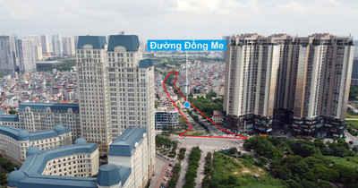 Những khu đất sắp thu hồi để mở đường ở phường Mễ Trì, Nam Từ Liêm, Hà Nội