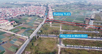 Những khu đất sắp thu hồi để mở đường ở xã Tiền Phong, Mê Linh, Hà Nội (phần 1)