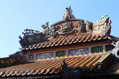 Chiêm ngưỡng biểu tượng hổ phù trên kiến trúc cung đình Huế