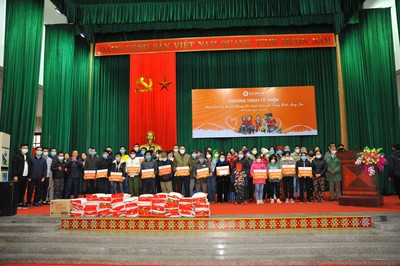 HDMon Holdings lan tỏa yêu thương tới huyện miền núi tỉnh Lạng Sơn